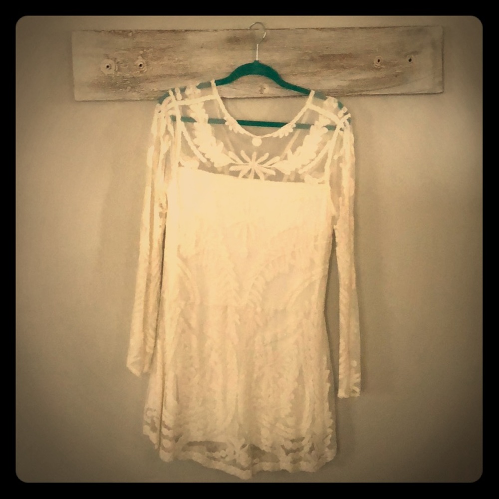 White Lace Dress